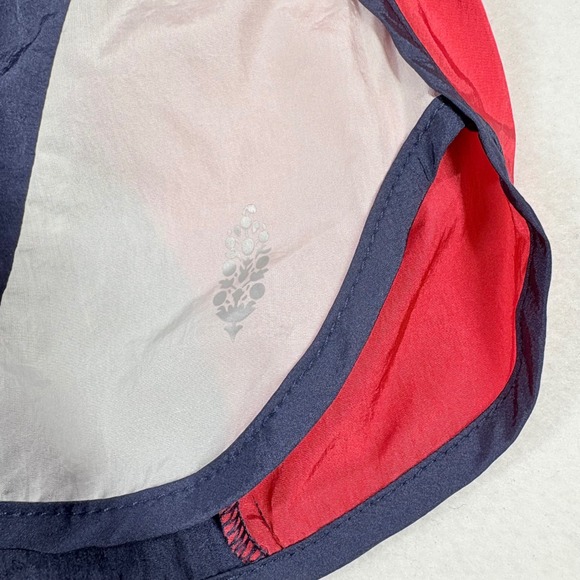 FREE PEOPLE Movement The Way Home Short Red Blue Womens Size Medium Athletic USA - Picture 4 of 11